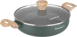 Cooking Therapy Inscription Bratpfanne mit Deckel, 