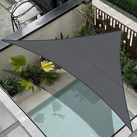 COOL AREA Sonnensegel Wasserdicht Dreieckig 5x5x7m 