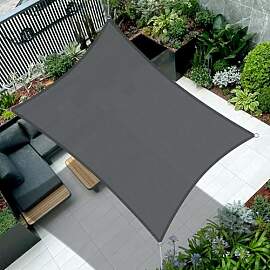 COOL AREA Sonnensegel Wasserdicht Rechteckig 2x4m