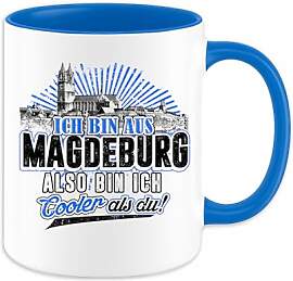 Cooler als du Magdeburg Tasse | Magdeburg