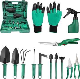 Coolty Gartenwerkzeug, 13-Teiliges Gartengeräte