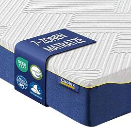 Coolux Sleep Schaum Matratze 90x200 cm
