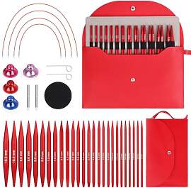 Coopay Auswechselbare Rundstricknadeln Set,
