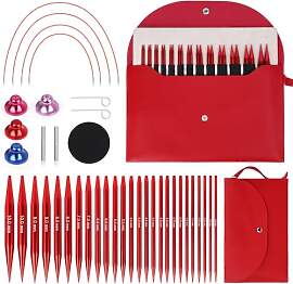 Coopay Auswechselbare Rundstricknadeln Set,