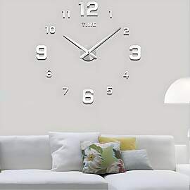 Coraltree 3D Wandtattoos Wanduhr DIY Wanduhren