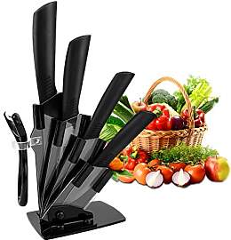 CORESLUX Keramikmesser Set, 4 Keramik