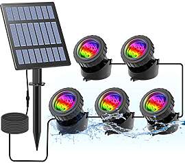 CORESLUX Solar Teichbeleuchtung, RGB Solar