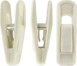 Corodo 20 Stück Samt Kleiderbügel Clips Set,