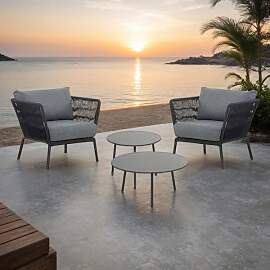 Cosmic Collection Lion Loungeset inkl. Loungetisch 
