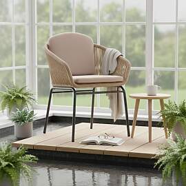 Cosmic Collection Rondo Gartensessel Stahl mit