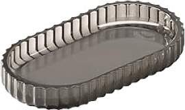 COSMIC Tablett, Kollektion Lido, Farbe Grau, 2,4 x 