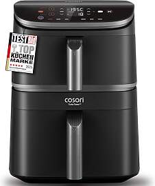 COSORI Airfryer, Heißluftfritteuse 2 Kammern,