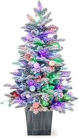 COSTWAY 100cm Künstlicher Weihnachtsbaum,