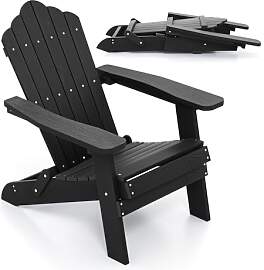 COSTWAY Adirondack Stuhl klappbar, wetterfester