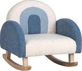 COSTWAY Kindersofa Kinder Schaukelstuhl,