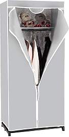 COSTWAY Kleiderschrank Stoff, Stoffschrank mit