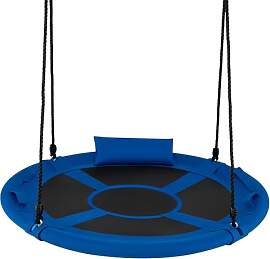 COSTWAY Nestschaukel mit Kissen & Griffe,
