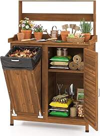 COSTWAY Pflanztisch Outdoor wetterfest,