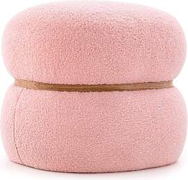 COSTWAY Sitzhocker oval, Schminkhocker gepolsert