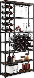 COSTWAY Weinregal für 27 Flaschen, Flaschenregal