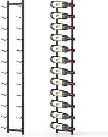 COSTWAY Weinregal Wand für 12 Weinflaschen,