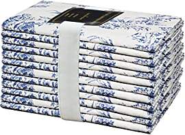 Cotton Craft Stoffservietten, 12 Stück, 100%