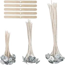 Cotton Kerzendochtes für Kerzen, 60 Stück Dochte 