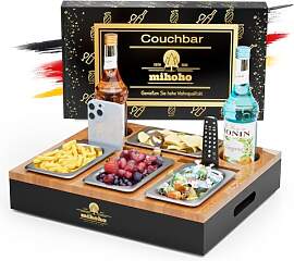 Couchbar, Sofa Organizer auf dem Beistelltische