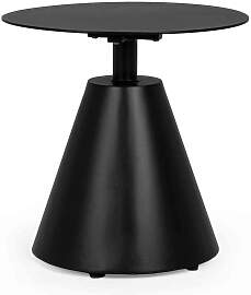 Couchtisch Aloha aus Aluminium, rundes Design,