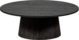 Couchtisch Ativ aus MDF-Holz, rundes Design,