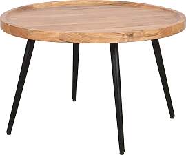 Couchtisch BYLIVING "Romy", schwarz