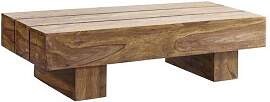 COUCHTISCH ca. 120x45 cm, aus Sheesham