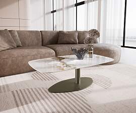 Couchtisch Edge Boot 120x70 cm Keramik Minas