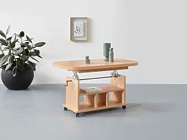 Couchtisch HELA, braun (buche), B:107cm H:54cm