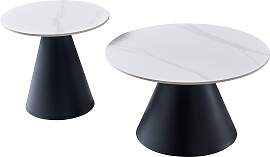 Couchtisch HELA "DUSTIN", weiß