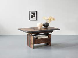 Couchtisch HELA "Noah", grau (oldwood,