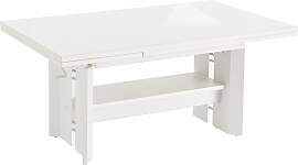 Couchtisch HELA, weiß, B:110cm H:50cm T:68cm,