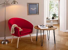 Couchtisch INOSIGN "Hairpin", beige