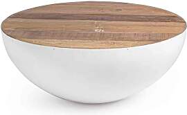 Couchtisch Lancaster aus recyceltem Holz und