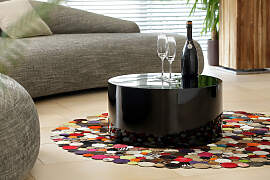 Couchtisch SALESFEVER "Design-Couchtisch