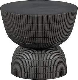 Couchtisch Samson aus Fiberclay in Betonoptik,