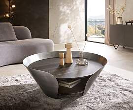 Couchtisch Skafi 100x40 cm Keramik Laminam® Noir