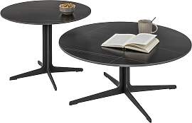 Couchtisch STOLKOM "LENA", schwarz