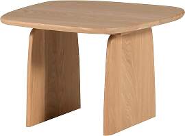 Couchtisch Tablo Eiche, organische Form, modern,