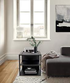 Couchtisch WOODMAN "Cube", schwarz,