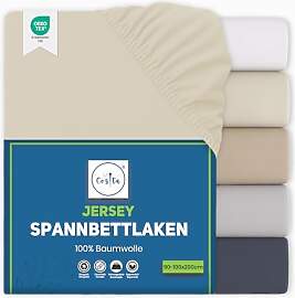 Cozita Basics Spannbettlaken 90x200cm - 100%