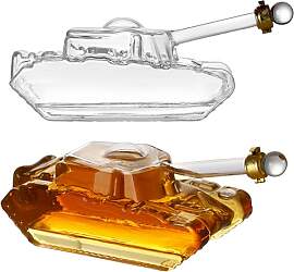 Cozlly 1000 ml Panzer Karaffe,Whisky