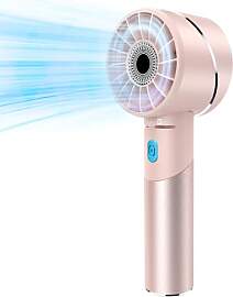 COZOME Handventilator Akku Aufladbar, Mini Stark