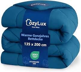 CozyLux Bettdecke 135x200 cm für 4 Jahreszeiten,