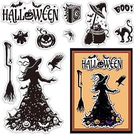 craspire Halloween-Stempel, Transparent, Kürbis,